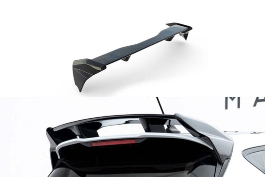 Maxton Design spoiler plafon pentru Ford Fiesta ST / ST‑Line (2017‑2024), negru lacuit