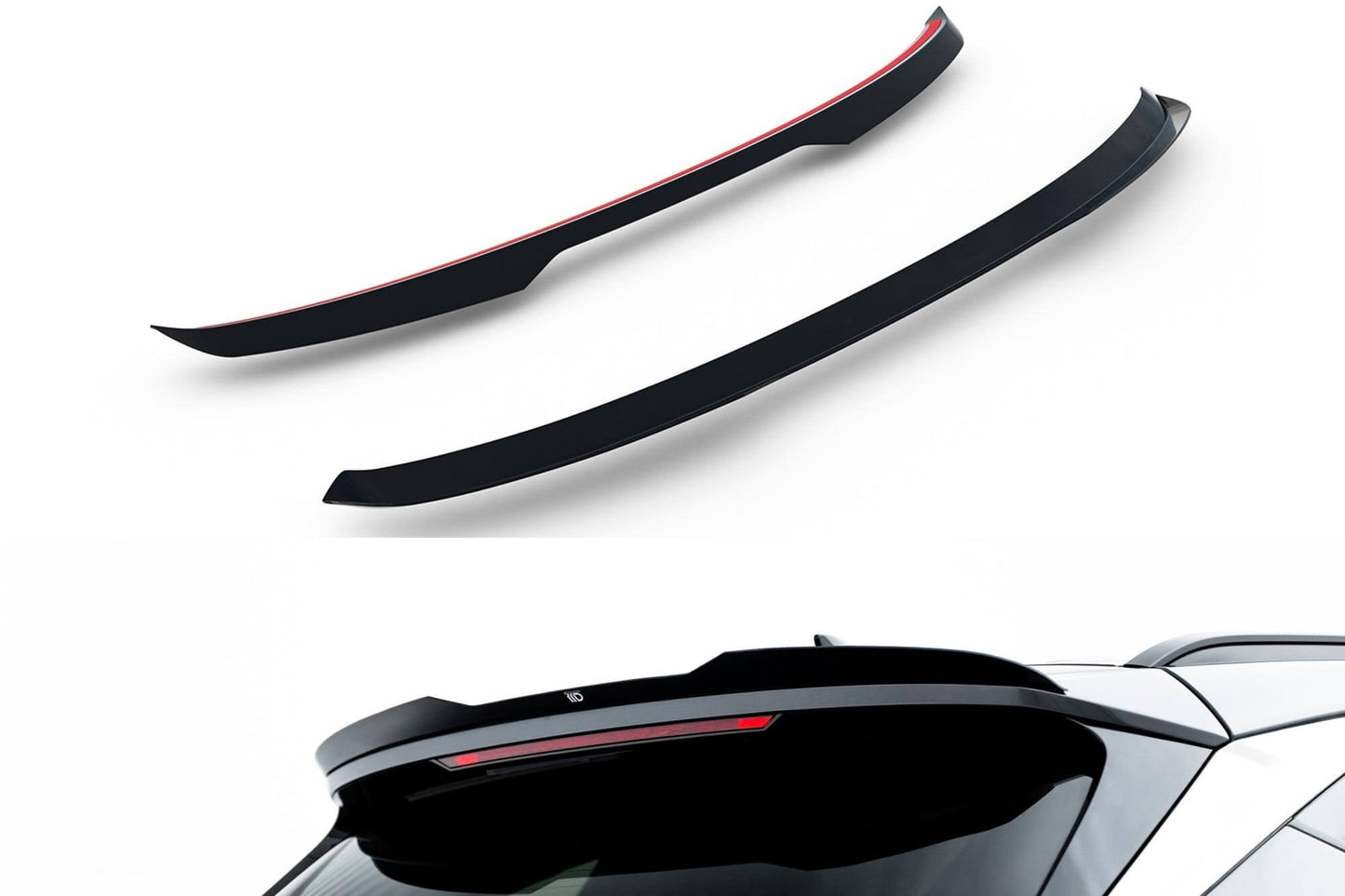 Spoiler plafon Maxton Design pentru Hyundai Tucson (2020-2024), negru lac