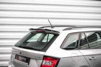Maxton Design spoiler plafon pentru Skoda Fabia Combi (după 2014), negru lucios