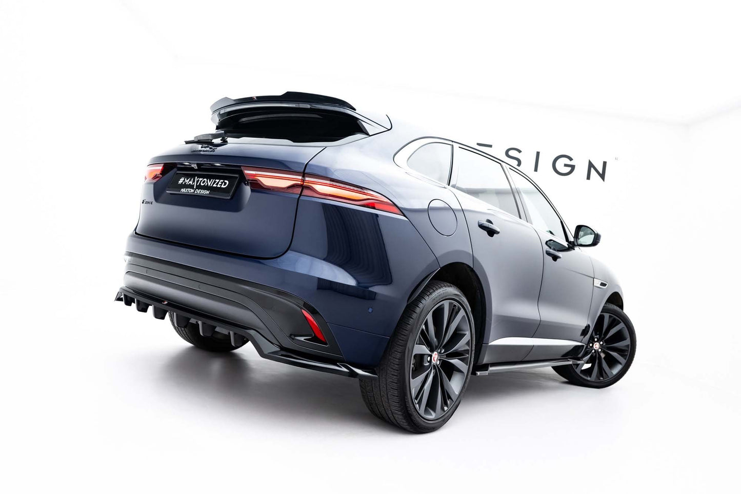 Maxton Design spoiler bara spate pentru Jaguar F-Pace R-Sport (2020-2025), lac negru