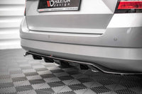Maxton Design spoiler bară spate pentru Skoda Fabia Combi (2014-2019), negru lucios