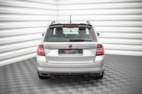 Maxton Design spoiler bară spate pentru Skoda Fabia Combi (2014-2019), negru lucios