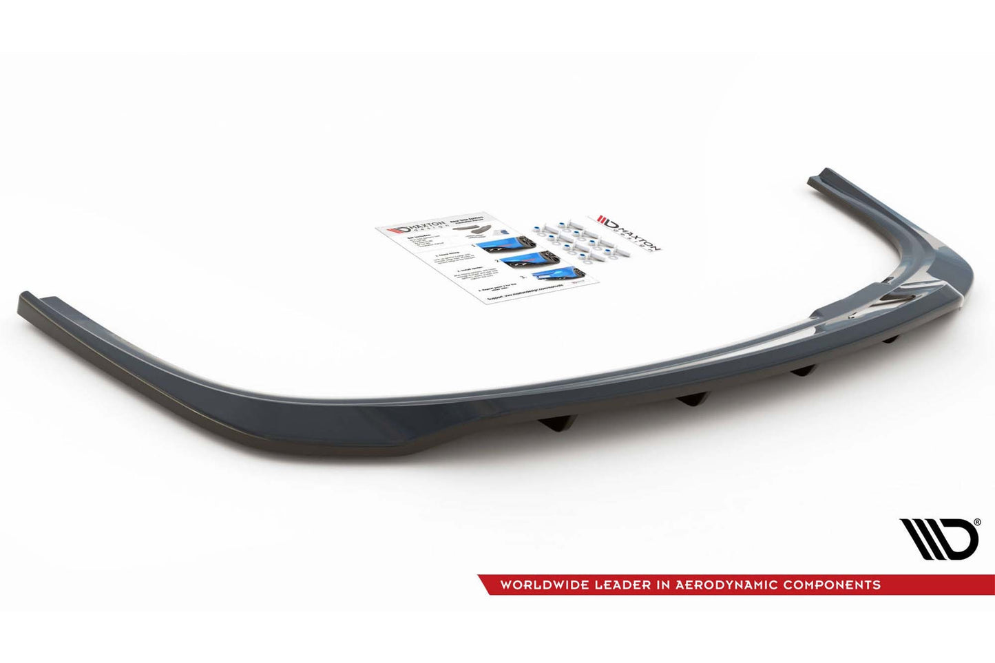 Maxton Design spoiler bară spate pentru Skoda Fabia Combi (2014-2019), negru lucios