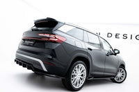 Maxton Design spoiler bara spate pentru Skoda Kodiaq (dupa 2024), negru lac