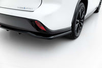 Maxton Design Rear Bumper Spoiler for Toyota Highlander (2019 onwards), gloss black
