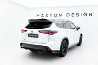 Maxton Design Rear Bumper Spoiler for Toyota Highlander (2019 onwards), gloss black