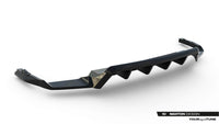 Maxton Design spoiler pentru bara spate R‑Line a Volkswagen Touareg Mk3 facelift (dupa 2023), negru lacuit