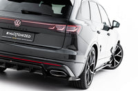 Maxton Design spoiler pentru bara spate R‑Line a Volkswagen Touareg Mk3 facelift (dupa 2023), negru lacuit