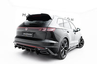 Maxton Design spoiler pentru bara spate R‑Line a Volkswagen Touareg Mk3 facelift (dupa 2023), negru lacuit