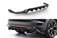 Maxton Design spoiler pentru bara spate R‑Line a Volkswagen Touareg Mk3 facelift (dupa 2023), negru lacuit