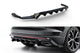 Maxton Design spoiler pentru bara spate R‑Line a Volkswagen Touareg Mk3 facelift (dupa 2023), negru lacuit