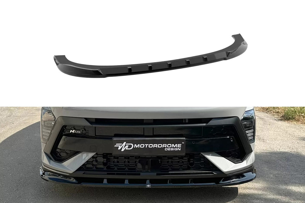 Splitter Motordrome Design pentru bara fata a Hyundai Kona N-Line (2023-)