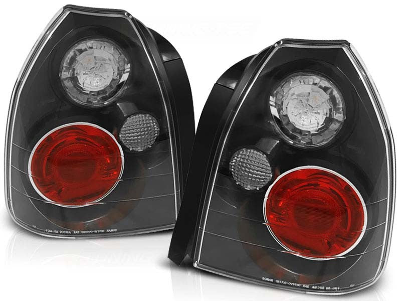 Set stopuri tuning pentru Honda Civic (09.1995-02.2001) 3 usi cu baza neagra, stanga si dreapta