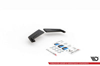 Extensii laterale tip Racing Maxton Design pentru bara spate GR a Toyota Yaris (dupa 2020), negru mat/lucios