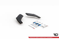 Extensii laterale Maxton Design tip Racing pentru bara spate N a Hyundai i30 hatchback (2017-), negru mat