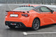 Maxton Design extensii laterale versiunea 1 pentru bara spate Toyota GT86 (dupa 2017), negru lucios