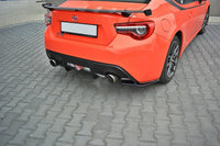 Extensii laterale Maxton Design, versiunea 1, pentru bara spate Toyota GT86 (după 2017), negru mat