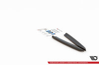 Extensii laterale Maxton Design versiunea 1 pentru bara spate RS a Skoda Octavia (dupa 2020), culoare carbon