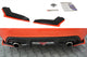 Maxton Design V2 Rear Valance for Toyota GT86 (2017 Onwards), carbon look/gloss red