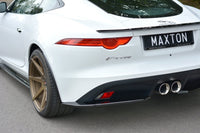 Maxton Design praguri pentru bara spate a Jaguar F-Type (2013-2016), lac negru