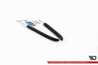 Extensii laterale Maxton Design pentru bara spate a Jaguar XJ X351 (2009-2019), culoare carbon