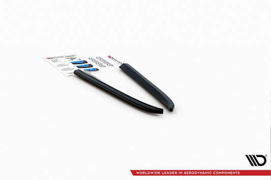 Extensii laterale Maxton Design pentru bara spate a Jaguar XJ X351 (2009-2019), culoare carbon