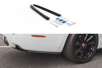 Extensii laterale Maxton Design pentru bara spate a Jaguar XJ X351 (2009-2019), culoare carbon