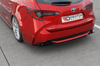 Maxton Design side skirts for Toyota Corolla estate (2019-) rear bumper, carbon look