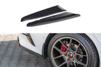 Inserții laterale Maxton Design pentru bara spate GT a Kia Pro Ceed (2018-), negru mat