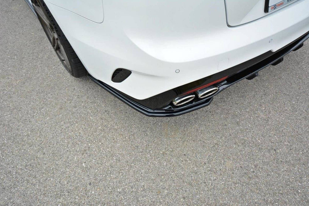 Maxton Design Rear Bumper Side Splitters GT for Kia Stinger (2017+), carbon look