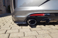 Praguri laterale Maxton Design pentru bara spate R a Volkswagen Scirocco (2014-2017), culoare carbon