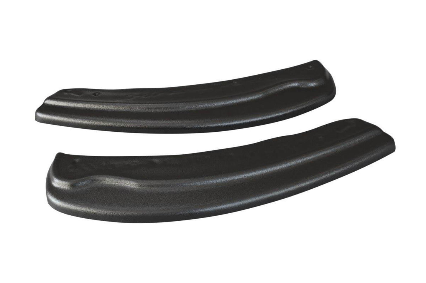 Praguri laterale Maxton Design pentru bara spate ST-Line a Ford Focus (2015-2018), negru mat