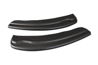 Praguri laterale Maxton Design pentru bara spate ST-Line a Ford Focus (2015-2018), negru mat
