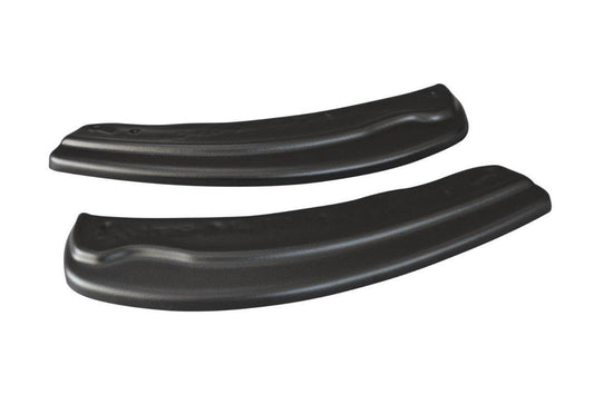 Praguri laterale Maxton Design pentru bara spate ST-Line a Ford Focus (2015-2018), negru mat