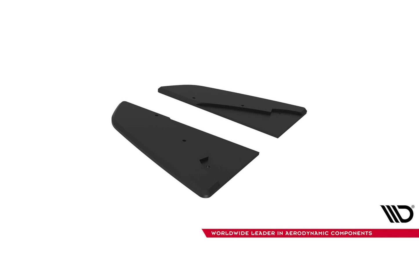 Extensii laterale Maxton Design tip Street Pro pentru bara spate Kia Ceed GT (2018-2022), negru mat
