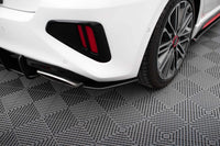 Extensii laterale Maxton Design tip Street Pro pentru bara spate Kia Ceed GT (2018-2022), negru mat