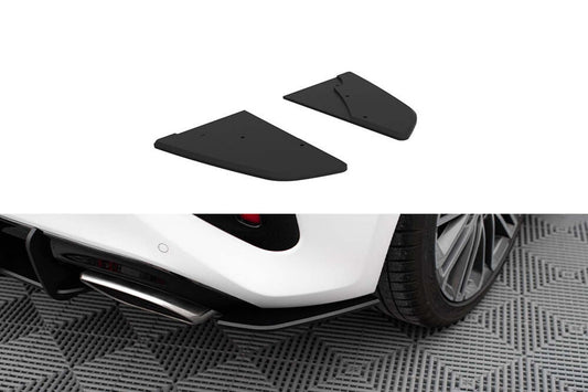 Extensii laterale Maxton Design tip Street Pro pentru bara spate Kia Ceed GT (2018-2022), negru mat