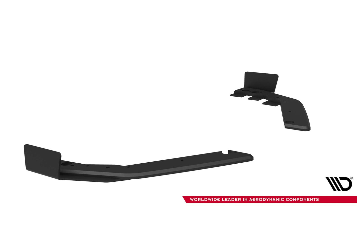 Maxton Design Street Pro Rear Diffuser Side Extensions for Toyota GR Corolla (2022-2024), matte black