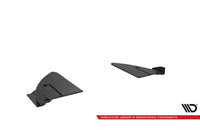 Maxton Design side extensions version 1 for Toyota GR86 (after 2021) rear bumper, matte black