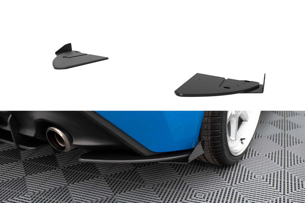 Maxton Design side extensions version 1 for Toyota GR86 (after 2021) rear bumper, matte black