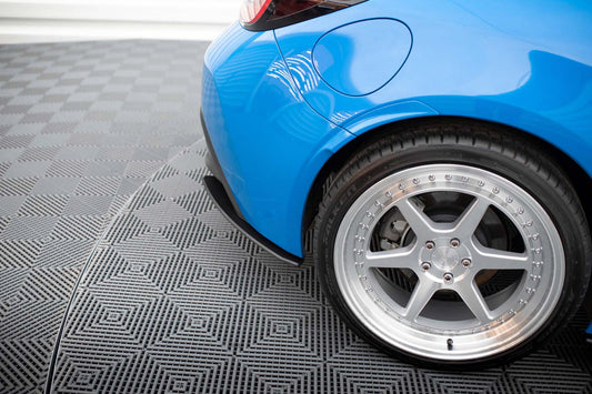 Extensii laterale Maxton Design versiunea 1 pentru bara spate Toyota GR86 (dupa 2021), negru mat