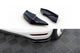 Extensii laterale Maxton Design versiunea 1 pentru bara spate a Volkswagen Scirocco (2014-2017), lac negru