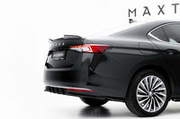 Maxton Design Side Skirts v1 for Skoda Superb (2024 onwards) Rear Bumper, Gloss Black
