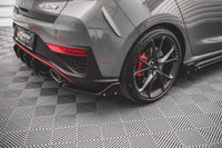 Extensii laterale Maxton Design versiunea 1 pentru bara spate N-Line a Hyundai i30 hatchback (2020-), negru lac
