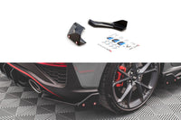 Extensii laterale Maxton Design versiunea 1 pentru bara spate N-Line a Hyundai i30 hatchback (2020-), negru lac