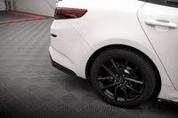 Maxton Design - Extensii laterale V2 pentru bara spate Kia Optima Mk4 (2018-2020), finisaj carbon