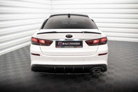Maxton Design - Extensii laterale V2 pentru bara spate Kia Optima Mk4 (2018-2020), finisaj carbon