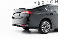 Extensii laterale Maxton Design versiunea 2 pentru bara spate Skoda Superb (după 2024), negru lucios
