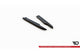 Extensii laterale Maxton Design versiunea 2 pentru bara spate RS a Skoda Octavia hatchback, combi (2013-2019), negru lucios
