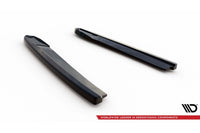 Extensii laterale Maxton Design versiunea 4 pentru bara spate a Skoda Octavia RS (dupa 2020), lac negru